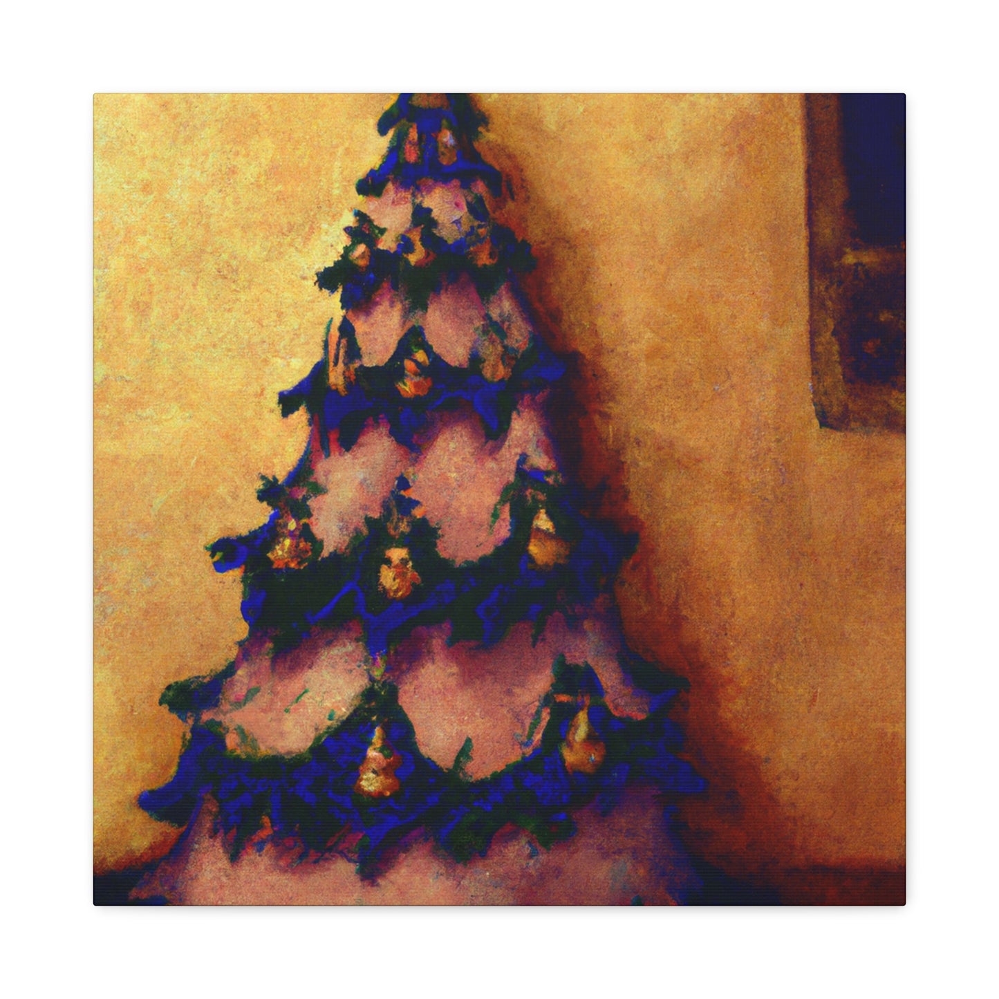 Merry Christmas Tree - Canvas