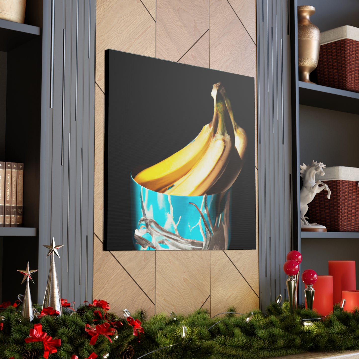 Banana Dreams: Art Nouveau - Canvas