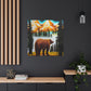 Beneath the Brown Bear - Canvas