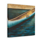 Canoes on the River - Canvas