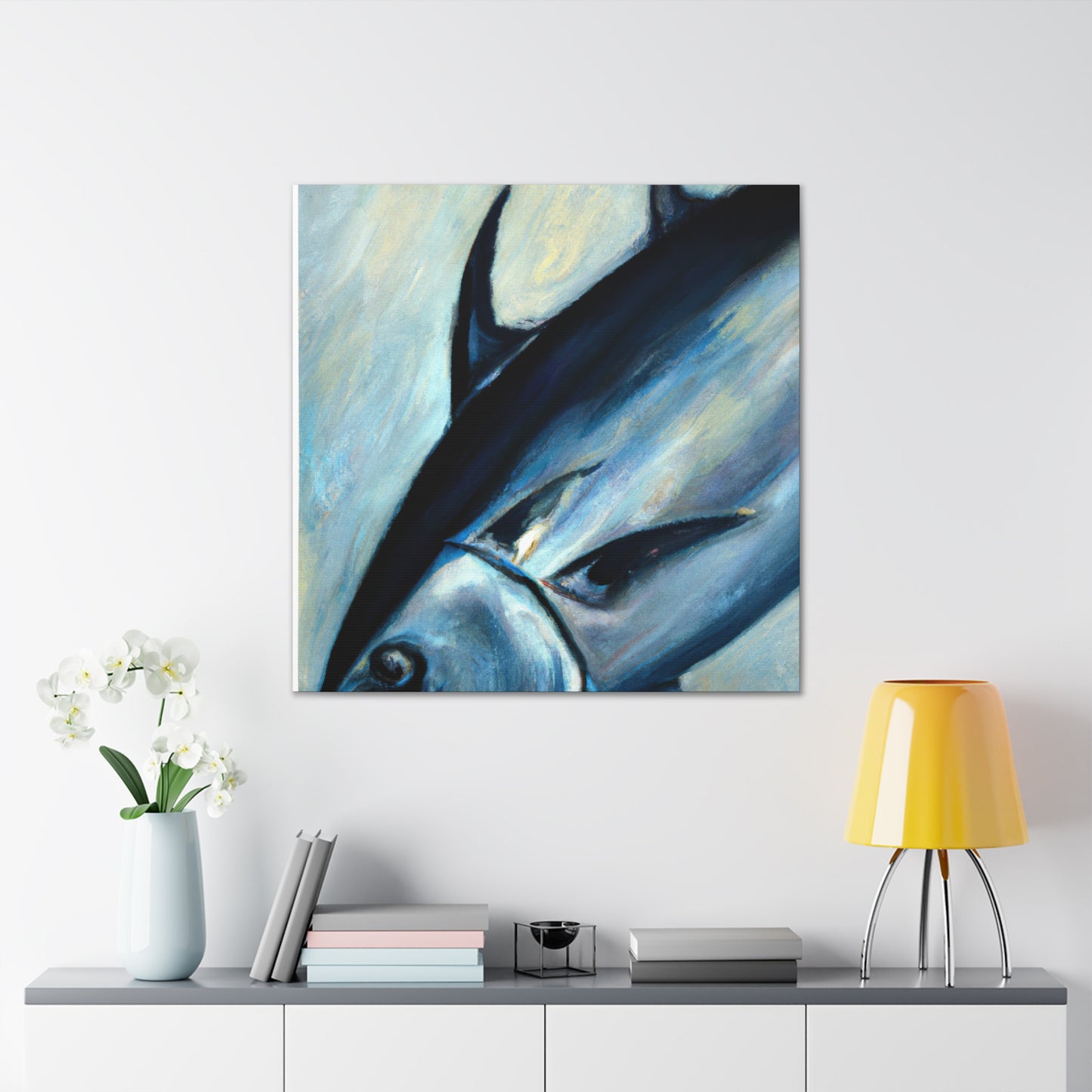 "A Feathered Tuna" - Canvas