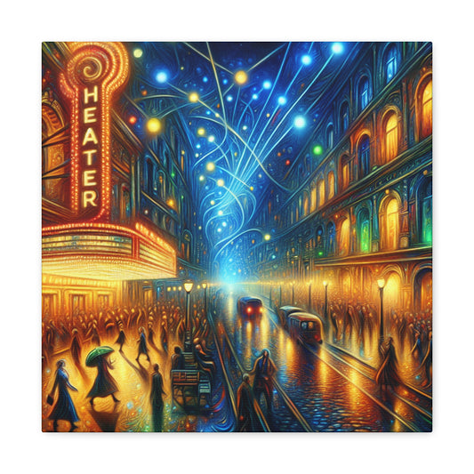 "Whimsical Urban Dreamscapes" - Canvas