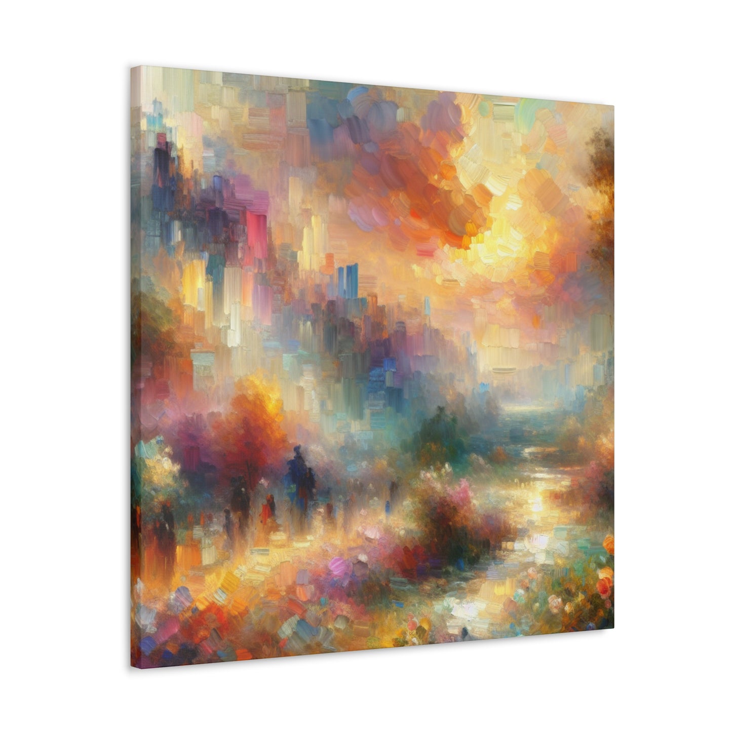 Gossamer Twilight Reflections - Canvas