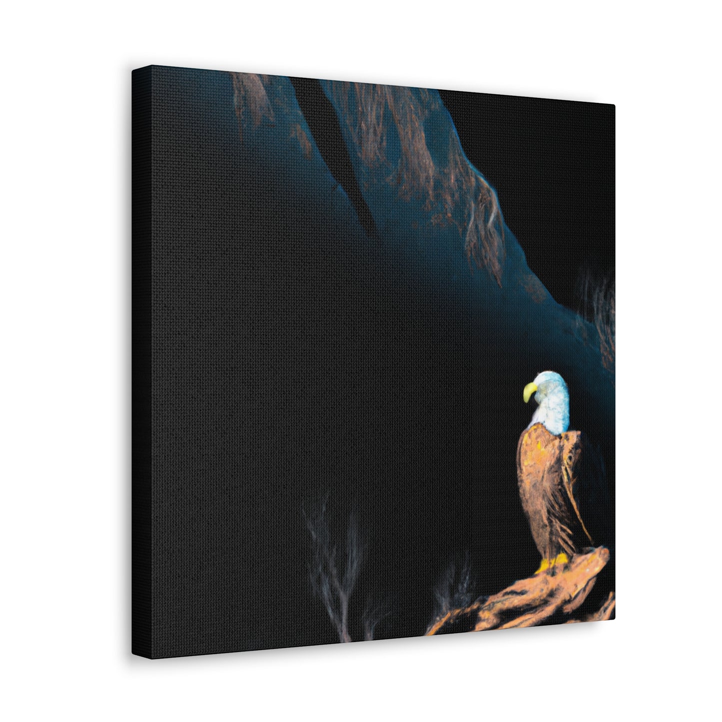 "Bald Eagle in Flight" - Canvas