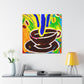 Coffee in Pop Art - Canvas