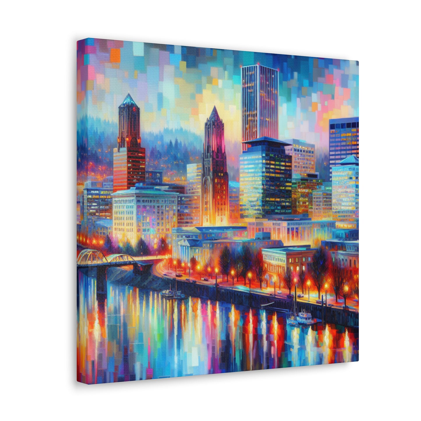 "City of Pacific Dreams" - Canvas