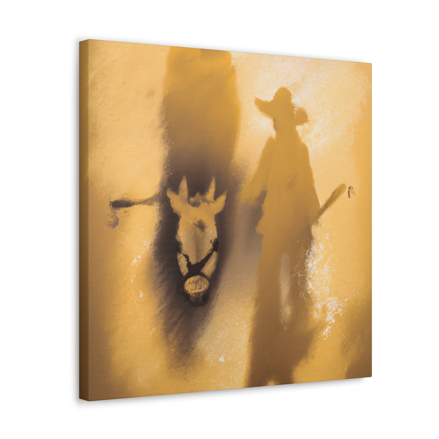 "Branding Iron Sculpture" - Canvas