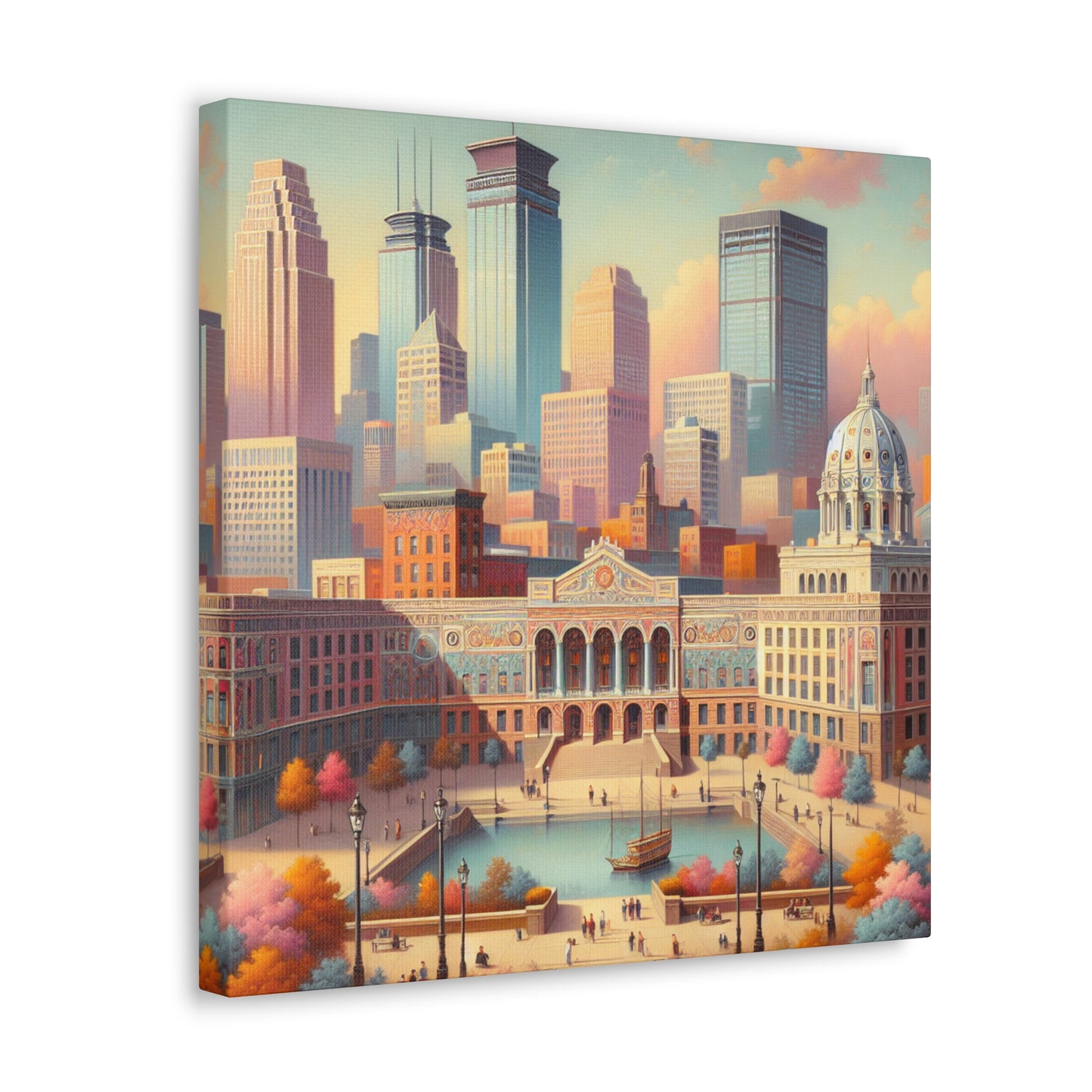 "Enchanting Minneapolis Splendor" - Canvas