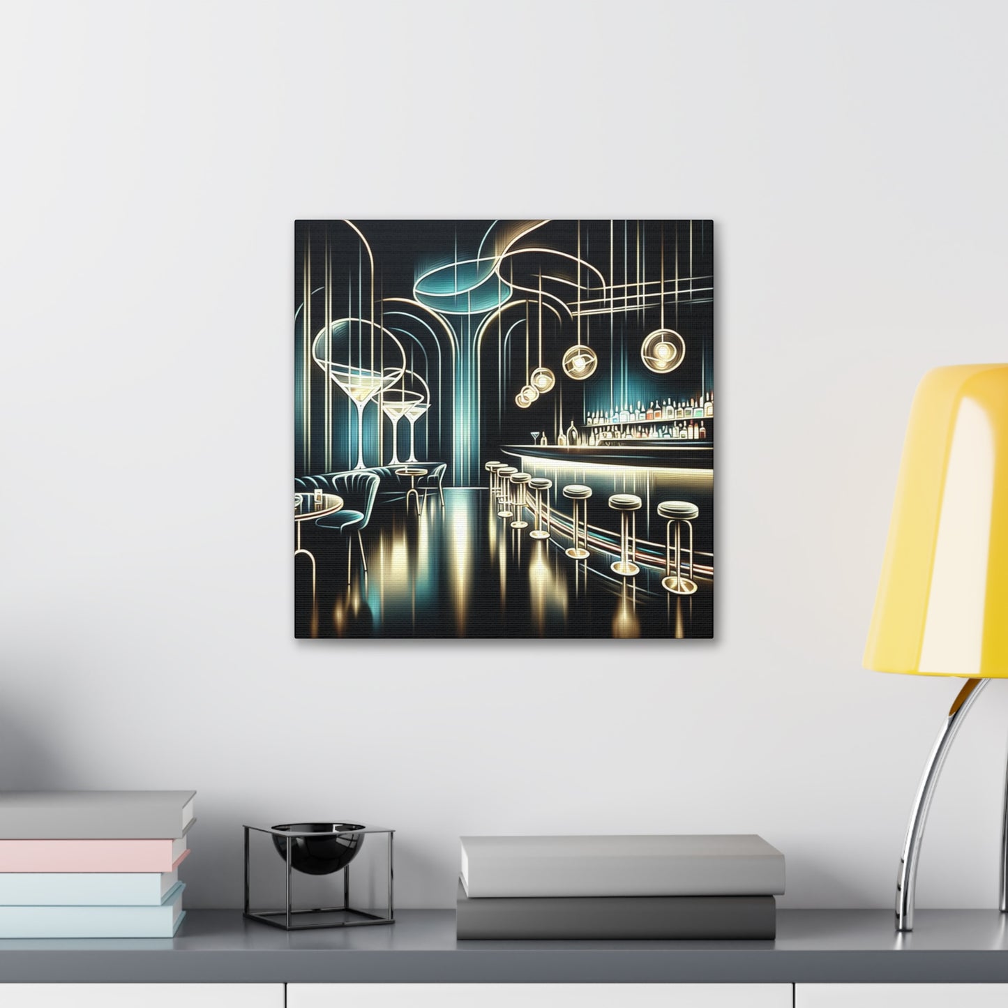 Sleek Spiritscape Serenade - Canvas