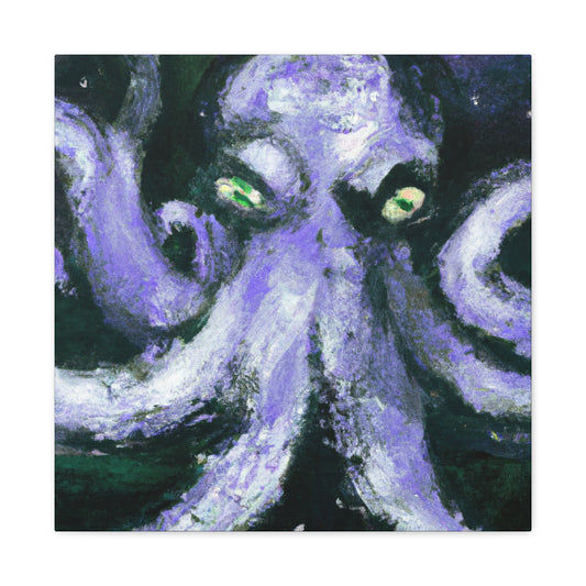 Octopus In Impressionism - Canvas