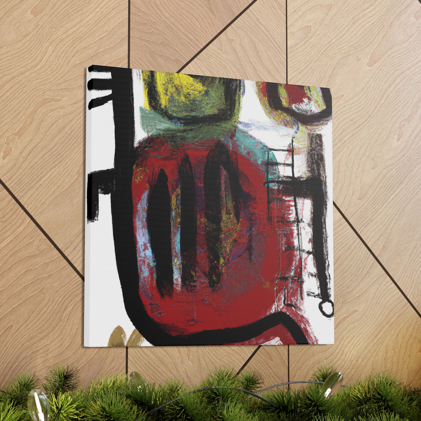 Maracas in Abstraction - Canvas