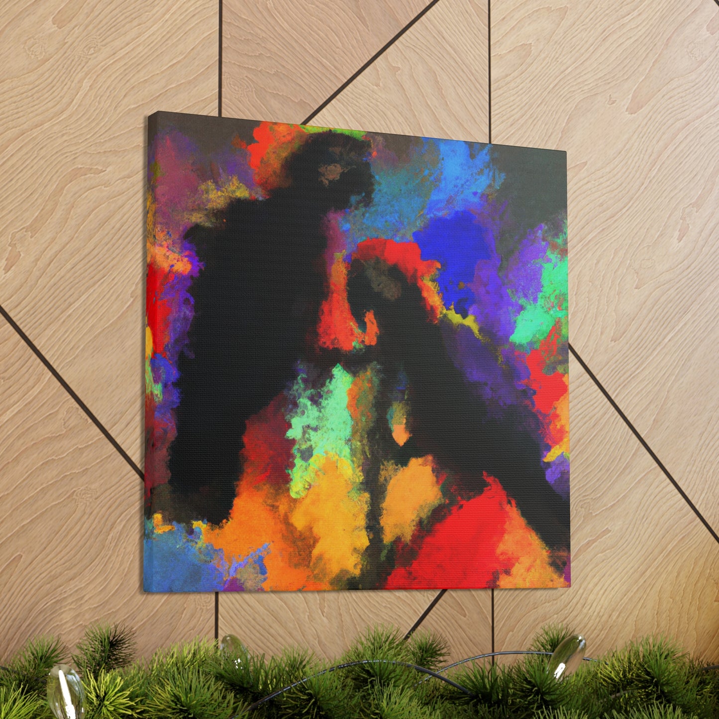 "Pionus in Abstraction" - Canvas