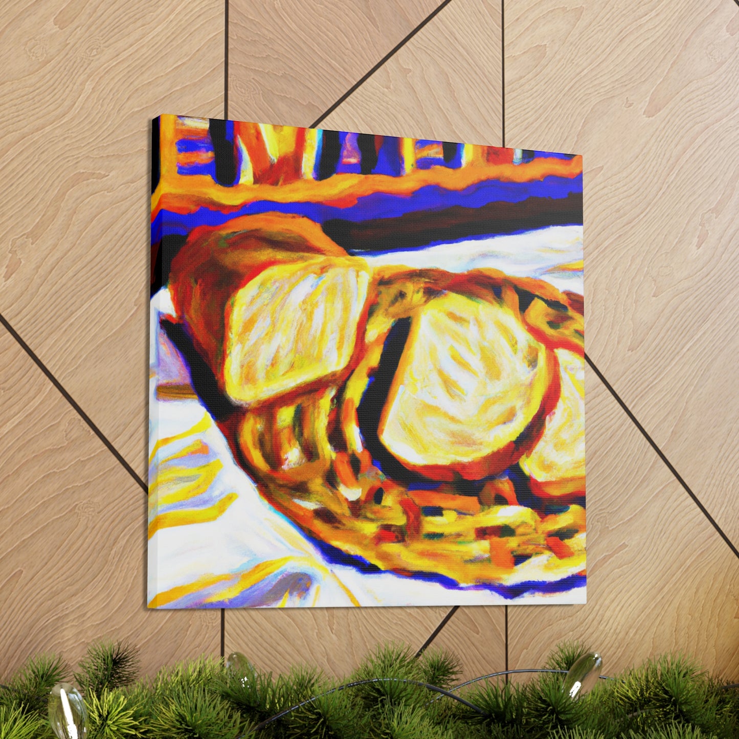 "Loaves of Life Eternal" - Canvas