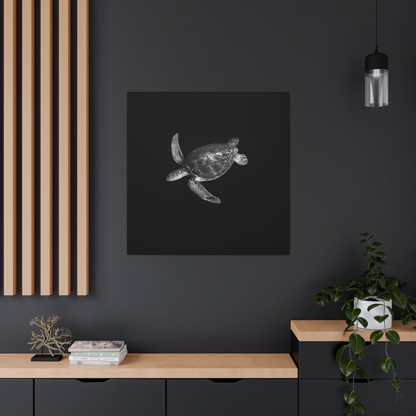 Sea Turtle Minimalism - Canvas