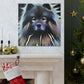 Keeshond Digital Delight - Canvas