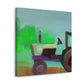 Tractor in Abstraction - Canvas