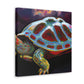 "Turtle on a Shell" - Canvas