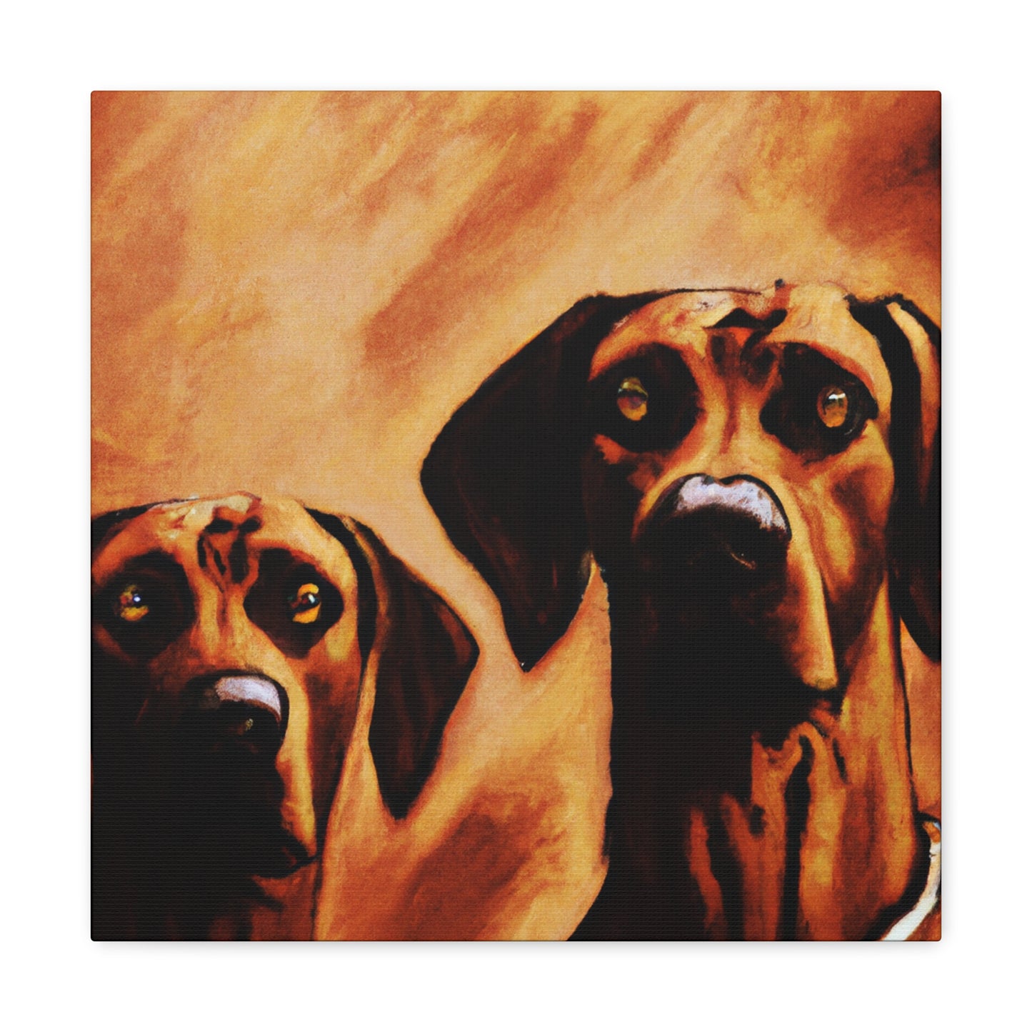 "Ridgeback in Reflections" - Canvas