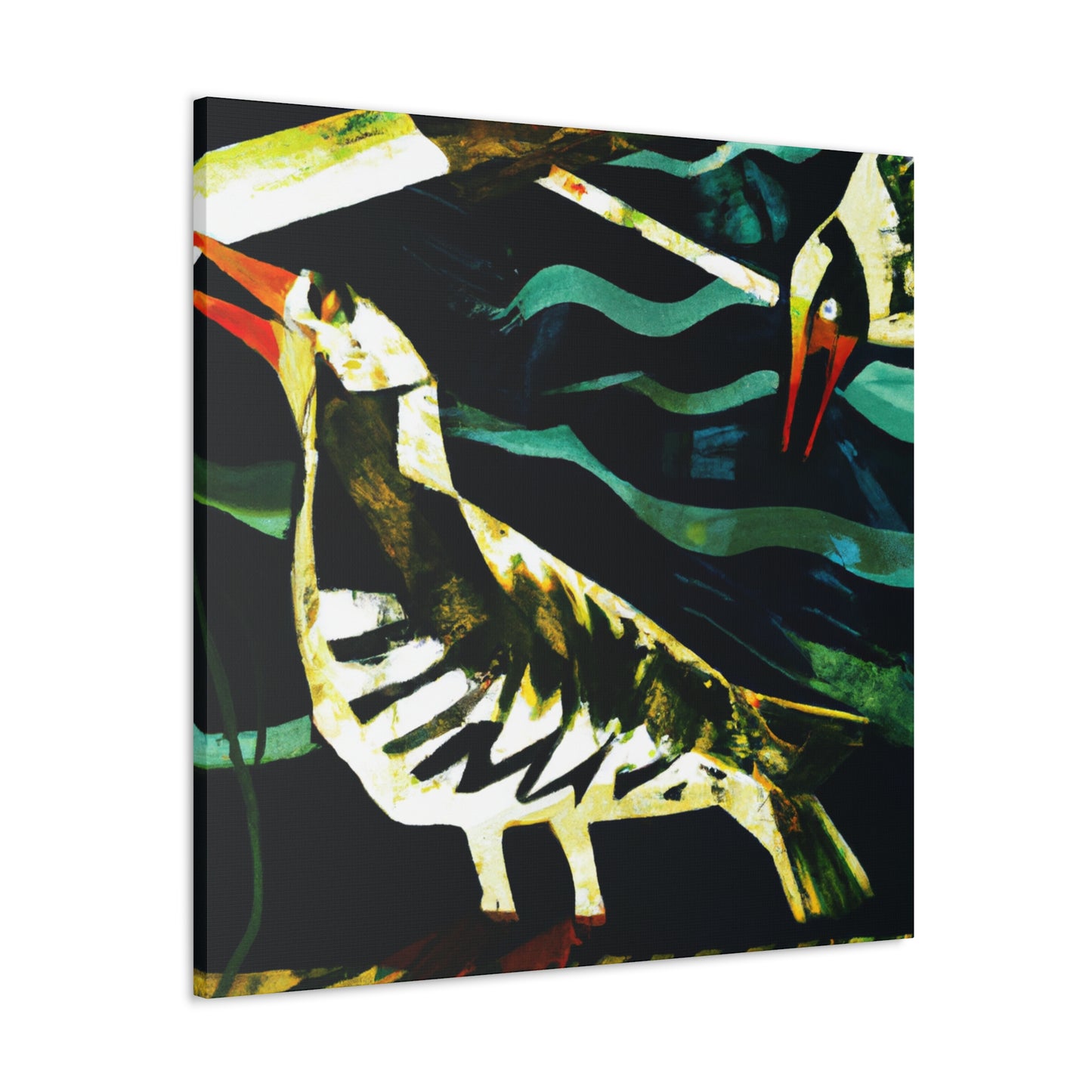 Sea Birds in Flight - Canvas