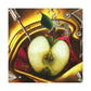 "Apple Adorned in Rococo" - Canvas