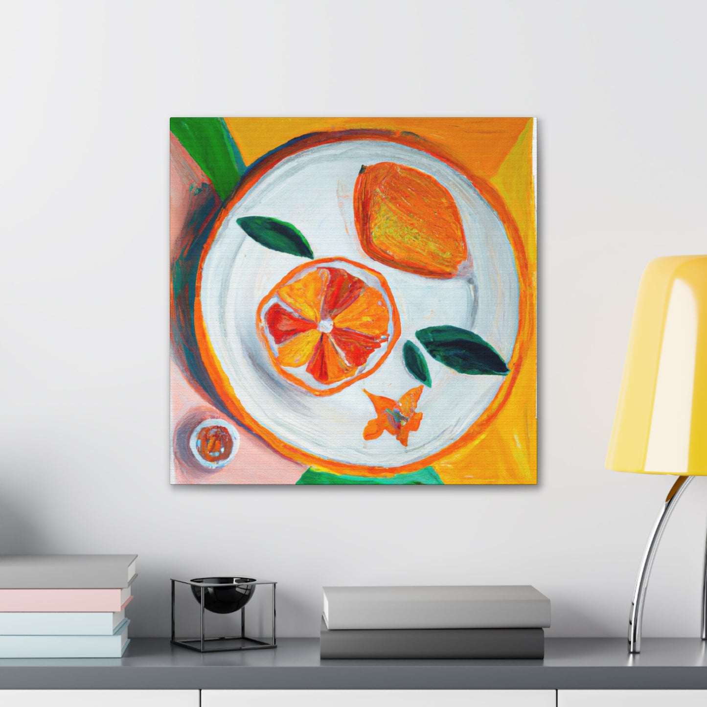 Orange Blaze Sunset - Canvas