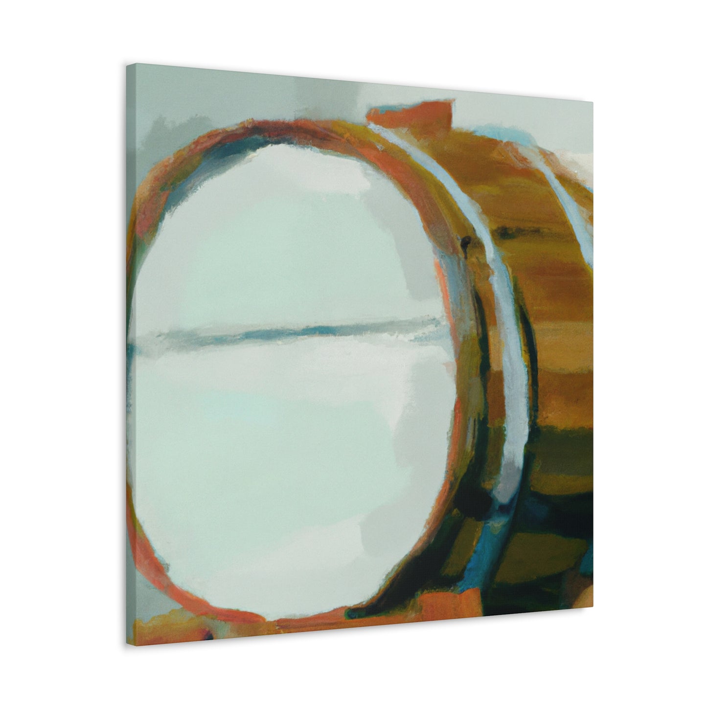 Whiskey Barrel Palette - Canvas