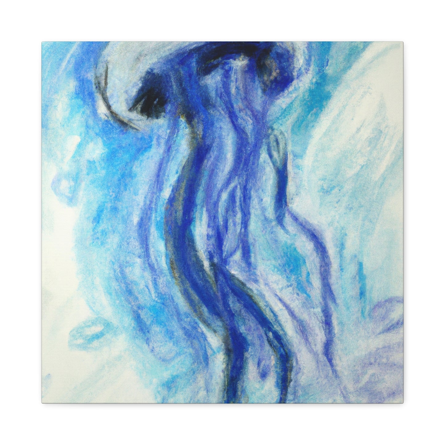 Jellyfish Vibrant Hues - Canvas