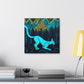 Cougar in Motion Art - Canvas