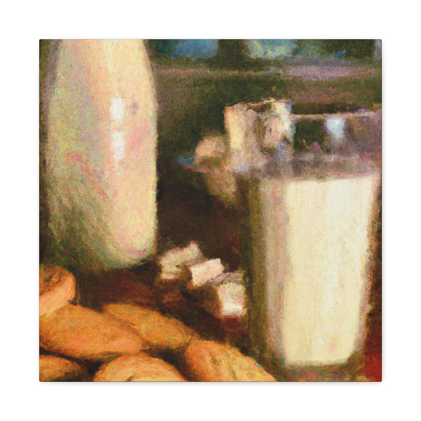 Milk and Cookies Bliss - Canvas