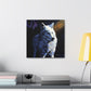 Arctic Wolf Snowscape - Canvas