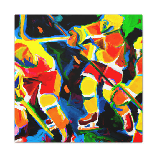 "Hockey's Frozen Moment" - Canvas