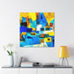 Urban Nightscape View - Canvas