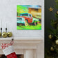 Vintage Pickup Truck Art - Canvas