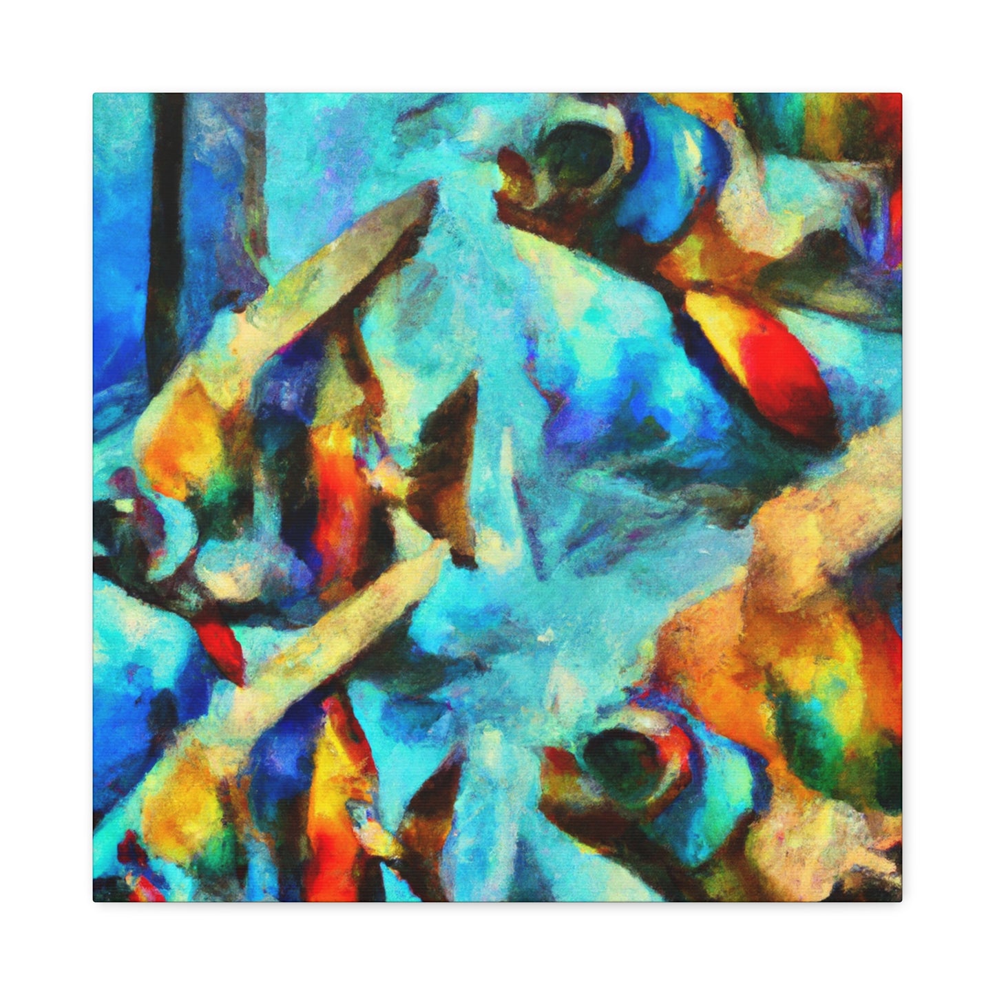 Rainbow Fish Dreamsscape - Canvas