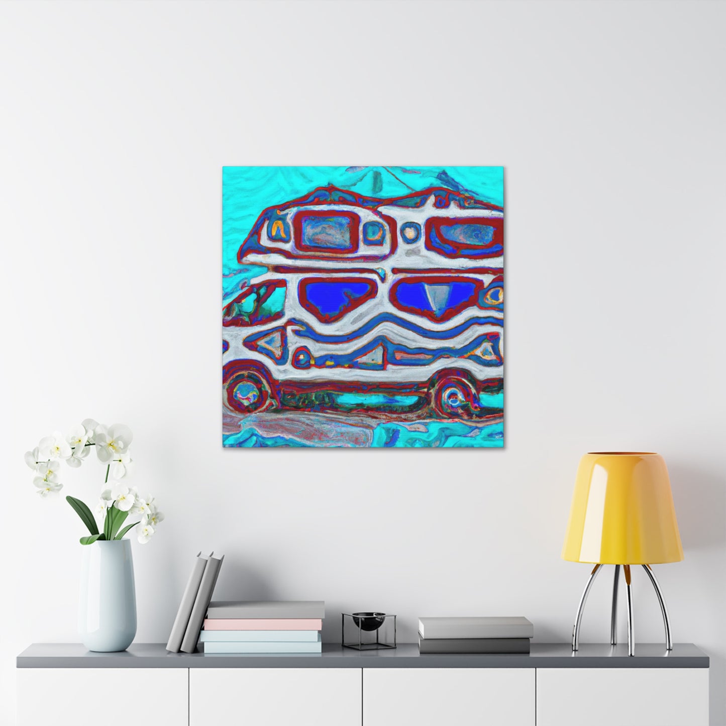 "Pop-up Camper Dream" - Canvas