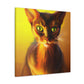 Abyssinian Majesty Awakens - Canvas