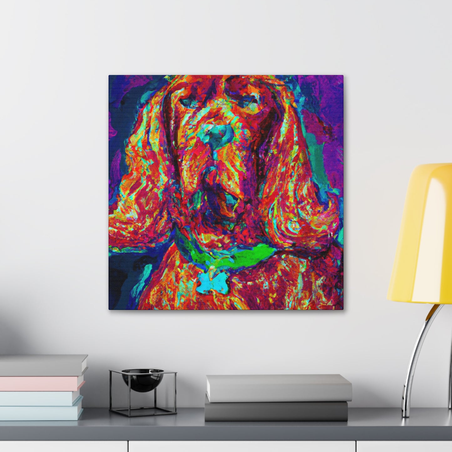 "Irish Setter Impressionism" - Canvas