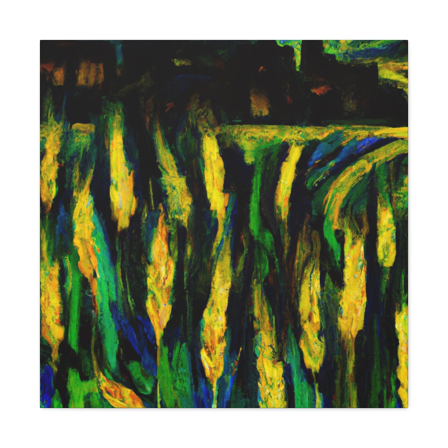 "Wheat Fields of Abstraction" - Canvas