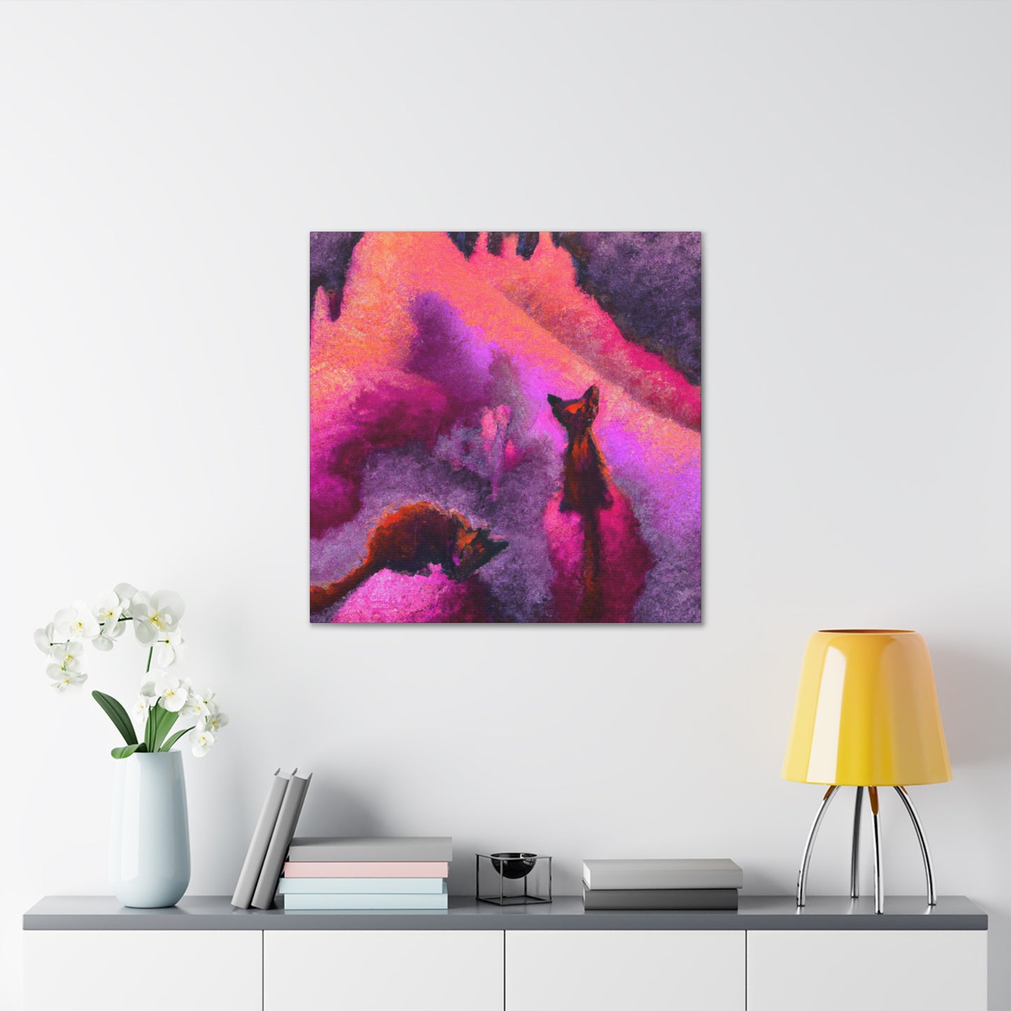 Marten in Surreal Land - Canvas