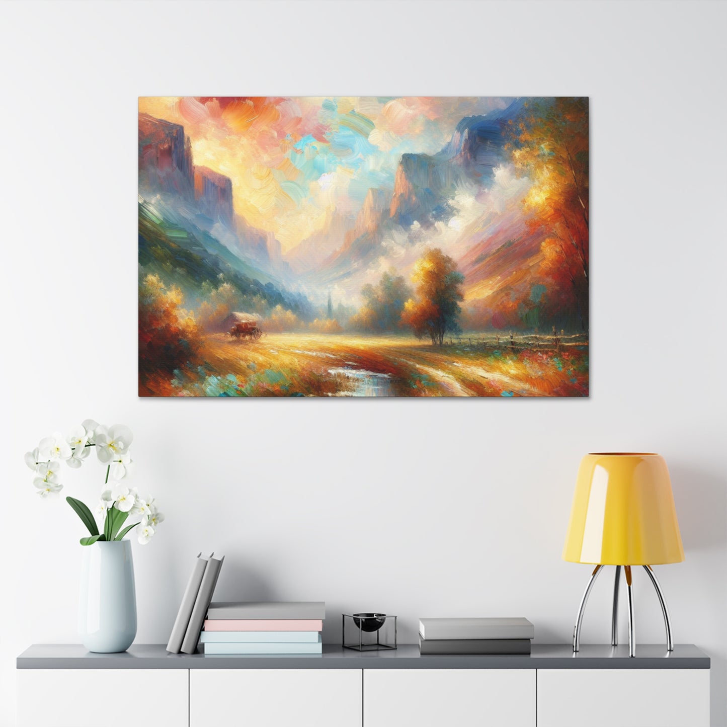 Whispering Sunflowers Dance - Canvas