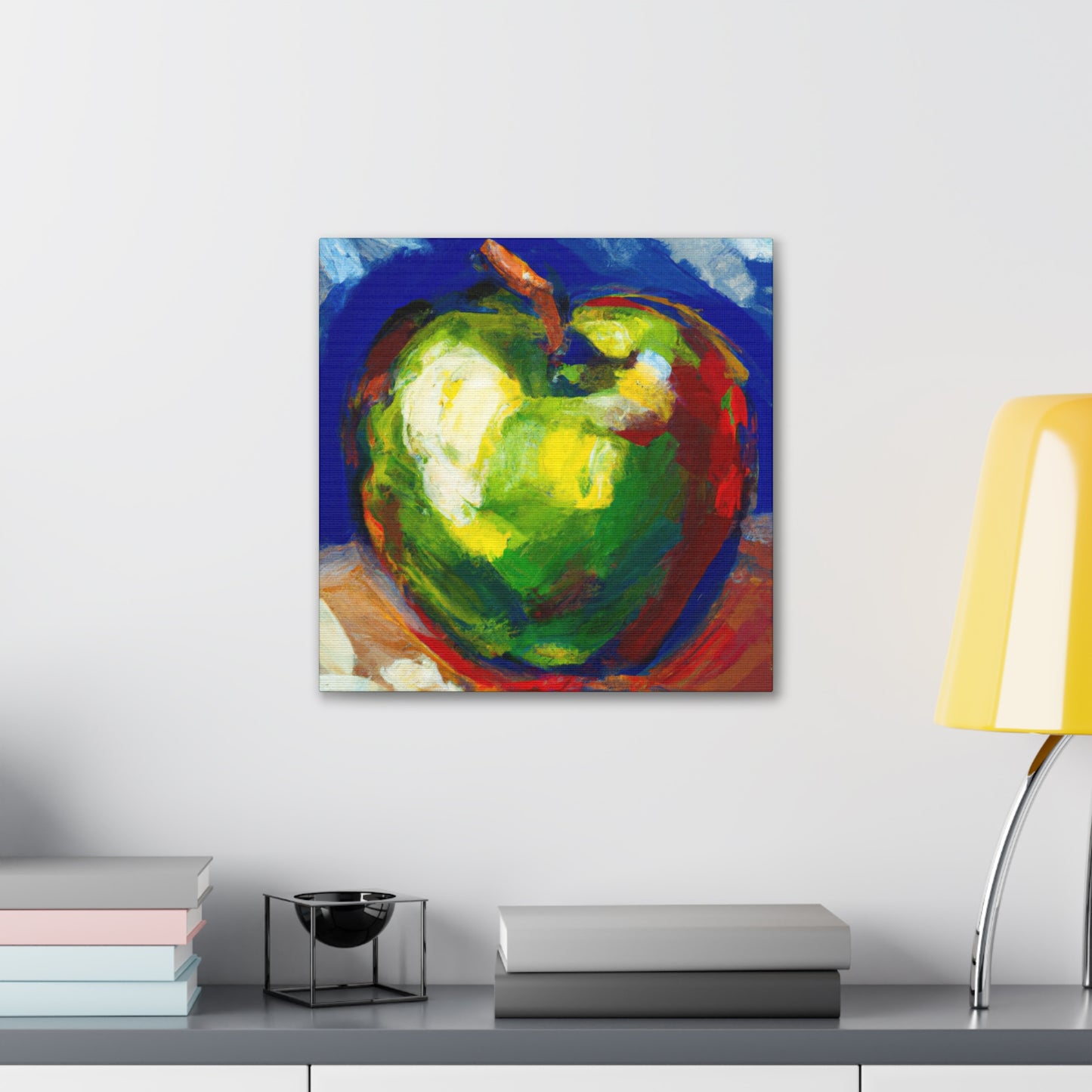 "Apple's Expressionistic Dream" - Canvas