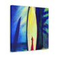 "Surfboard Surreal Dream" - Canvas