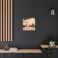 Pig with Grandeur. - Canvas