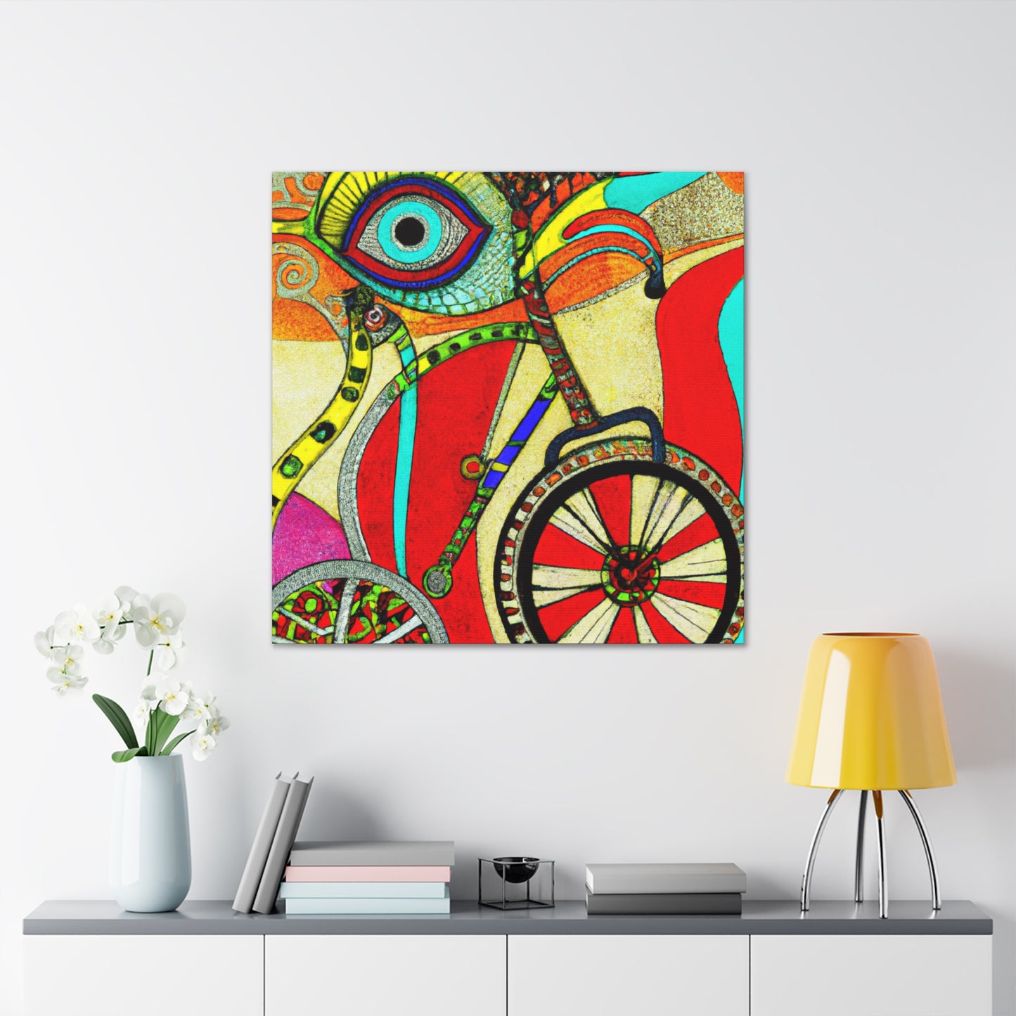 Bicycle of Imagination - Canvas