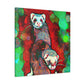 Ferret's Colorful Whimsy - Canvas