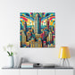 "Urban Splendor: Roaring Indianapolis" - Canvas