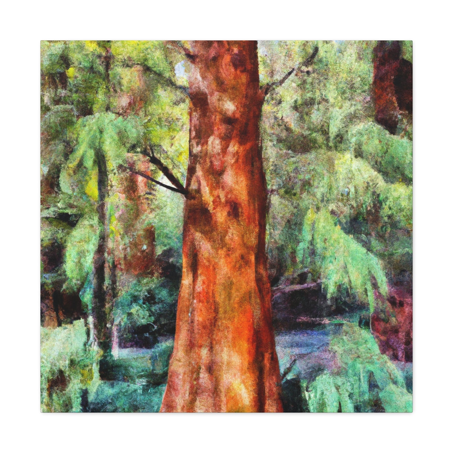 "Sequoia of Impressionism" - Canvas