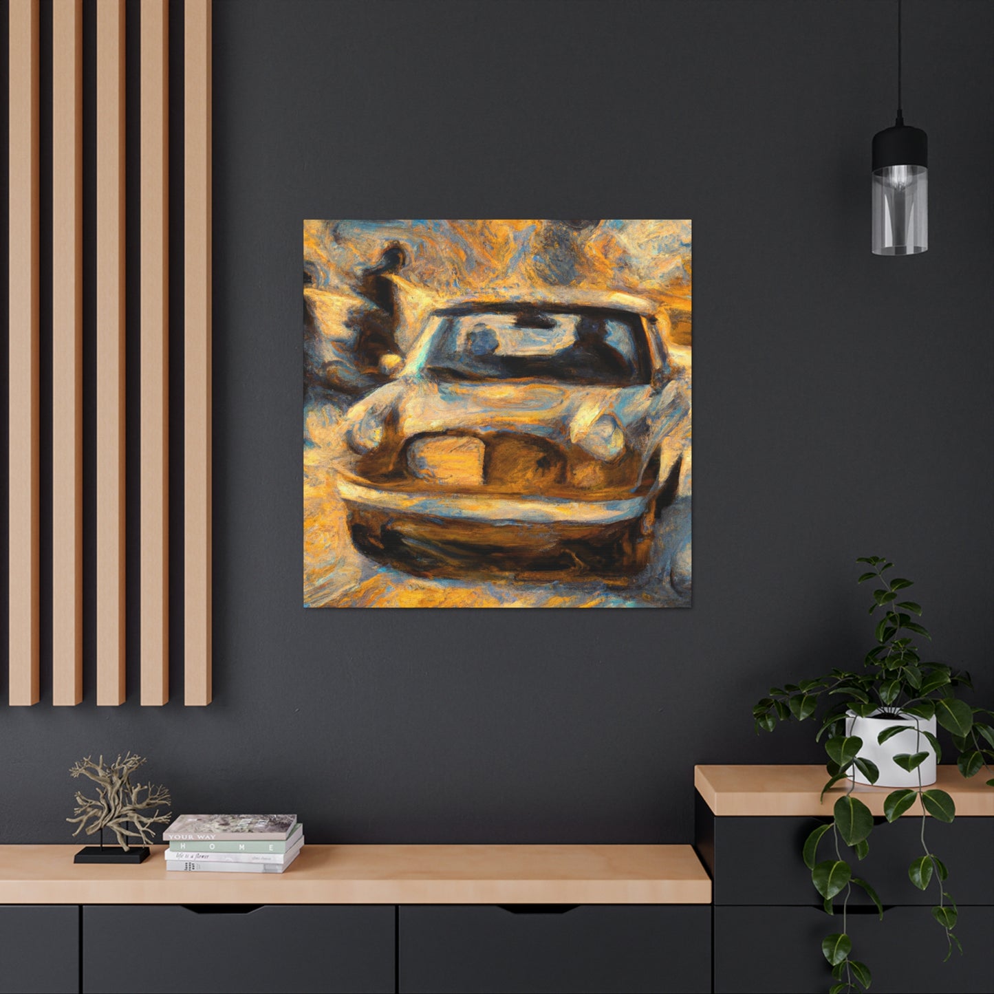 "Automobile Surreal Dream" - Canvas