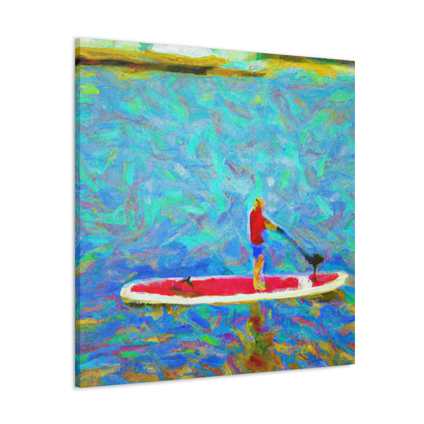 "Calm on the Paddle" - Canvas