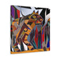 Bobcat in Expressionism - Canvas